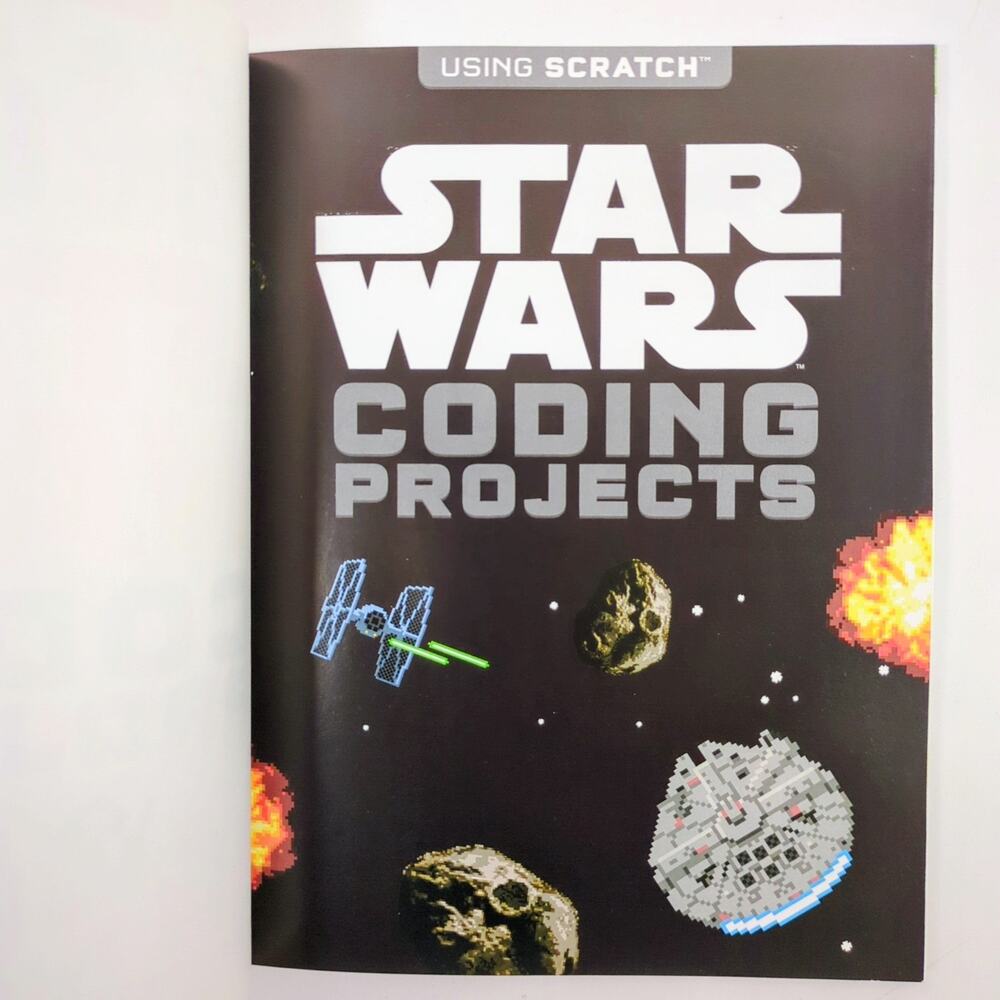 Star Wars Coding Projects Book DK Using Scratch Visual Guide Learn to Code - Picture 4 of 5